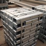 High Strength W Beam Hot Dip Galvanized Steel Highway Guardrail Spacer for Road