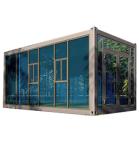 Galvanized Steel Frame Prefabricated Warehouse For Temporary Housing