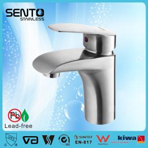Quality SENTO lead free deck mounted faucets bathroom basin faucet wholesale