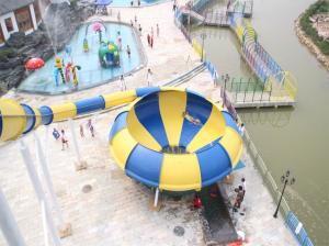 Quality Amusement Park Space Bowl Water Slide wholesale