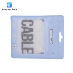 7.87x6.30 inch Paper Plastic Composite Bag Electronic Product Three Side Sealing