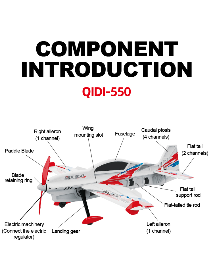 Trainstar RC Plane Glider EPP Foam Trainer Warbird Fixed Wing RTF One-Key U Turn Electric Power Source 140g 2.4GHz 4CH