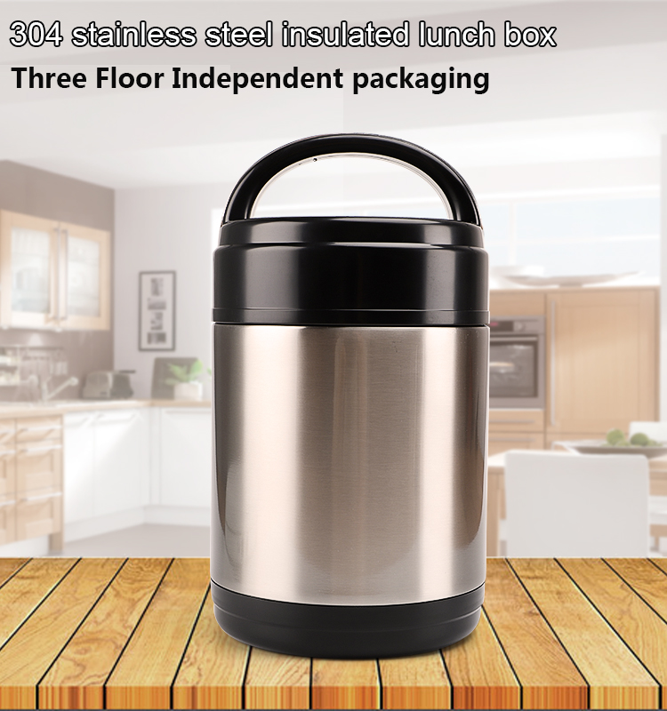 800ml 500ml 1.5 L/2L Vacuum Flask Food Container Stainless Steel Insulated Food Thermos Soup Lunch Thermos