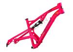 26er Trail Mountain Full Suspension Bike Frame Aluminum Alloy 124mm Travel