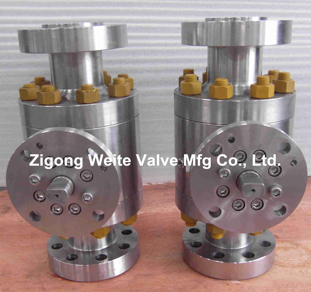 Duplex 10000 Psi Ball Valve Stainless Steel F51 Body 410 STL
