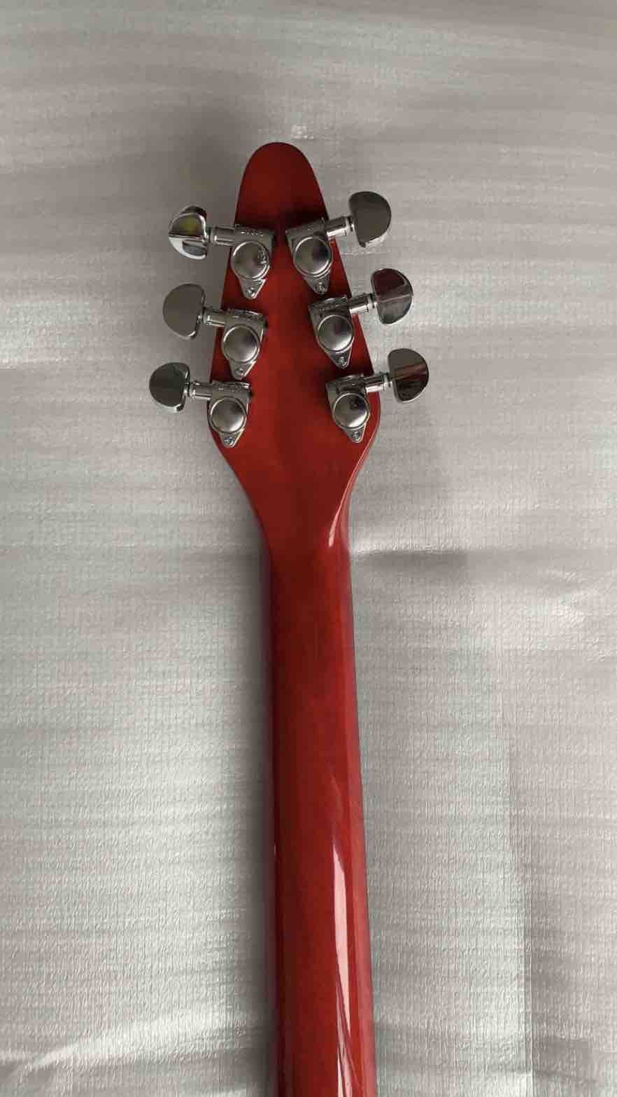 Guild Brian May Red Guitar Black Pickguard 3 pickups wilkinson Tremolo Bridge 24 Frets custom Factory outlet
