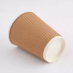 Professional Manufacture Customized Beverage Take Away 7oz Disposable Ripple