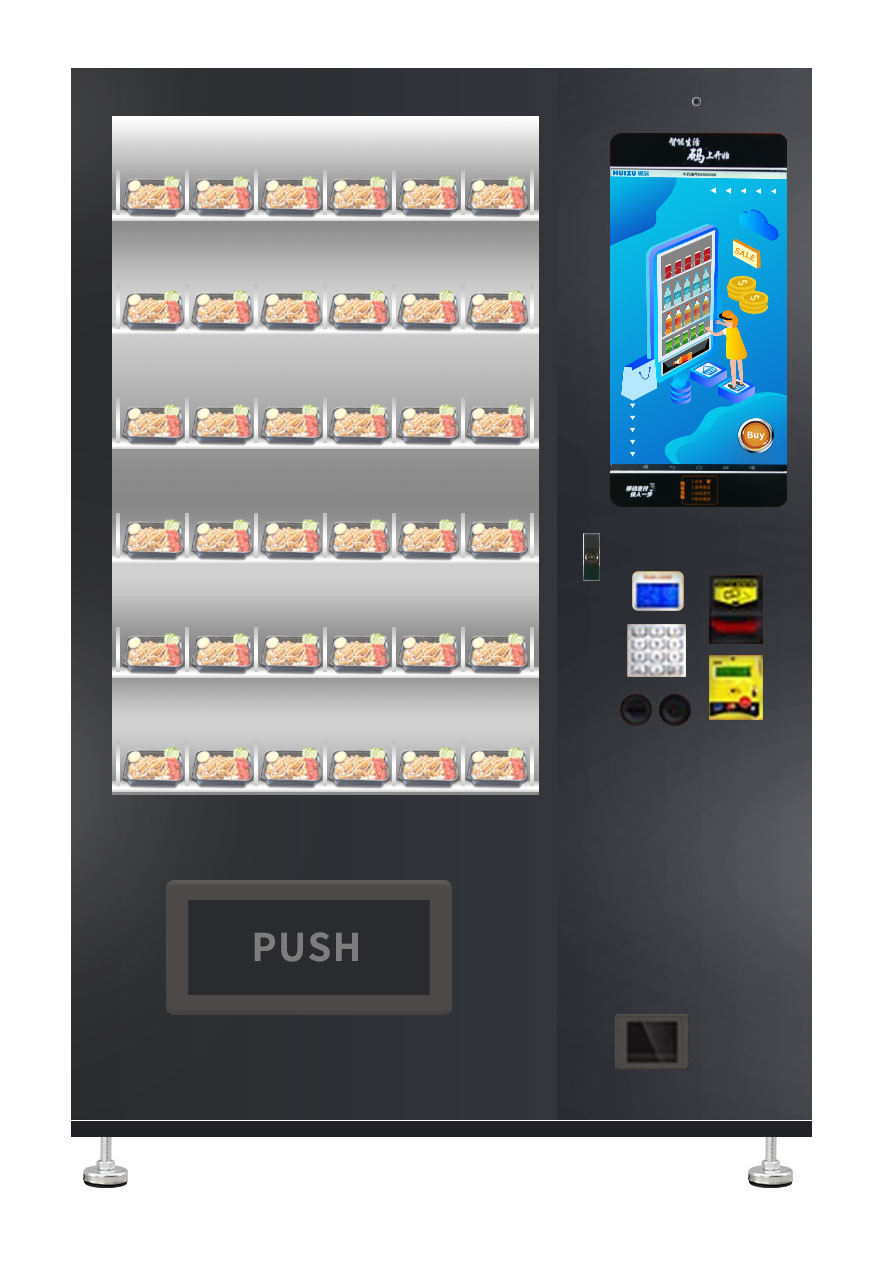 CE Certificate Self Service Vending Machine Coin / Bill / Card Payment