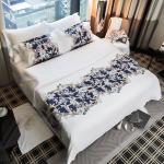 Star Hotel Collection King Sheet Set Customized 100% Cotton Hotel Bed Linens