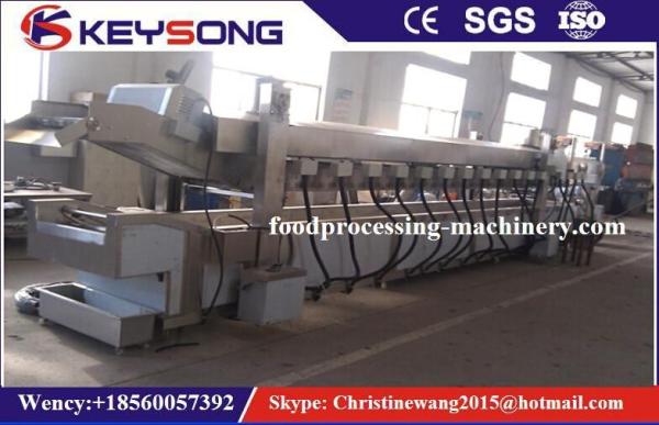 Meat Chicken Food Frying Machine Fully Automatic Food Grade Stainless Steel Oil