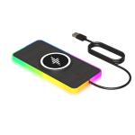 Compatible Apple Phone And Airpods Car Wireless Charger Rgb Colorful
