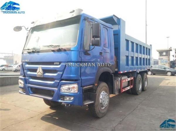 Cheap Year 2013  Used Howo Dump Truck Euro 2 Emission Loading 20-30 Tons 336hp for sale
