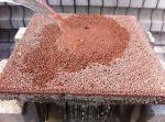 Slab Stone Form Water Permeable Brick For Driveway And Walkway Red/Yellow In