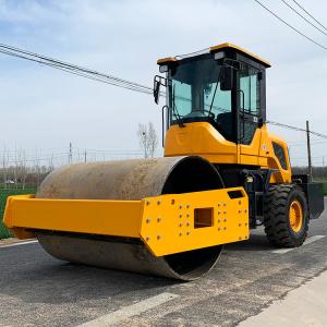 Quality Kawasaki Hydraulic Valve 8t 8000kg Diesel Road Roller for Asphalt and Earth Compaction wholesale