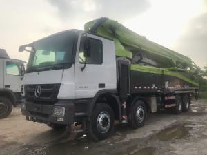 Quality Actros 4141 56 Meter Concrete Pump Truck , Used Construction Machinery wholesale