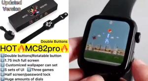 Quality HL82PRO Smartwatch Android Digital 1.75inch Heart Rate FCC CE RoHS Approved wholesale