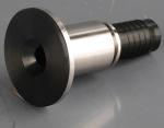 Antistatic PFA Lined 50mm Hose Fittings Swivel Pipe Flange