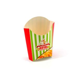 Quality Waterproof Gloss Laminating 250g Custom Food Packaging Boxes For French Fries wholesale