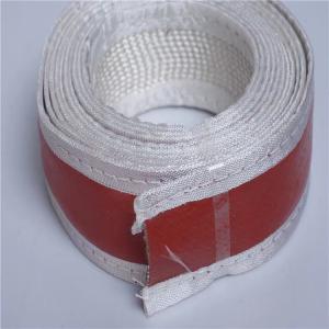 Quality SGS Silicone Rubber Fiberglass Sleeving For Cold Temperature Protection wholesale