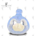 Huggable Newborn Sitting Chair Loveable Hippo Lounge Chair 56cm