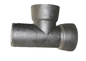 Quality AWWAC110153 Ductile Iron Fittings Socket Spigot Tee With Socket Branch wholesale