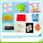 China factory single packed spunlace customized restaurant/airlines wet wipes