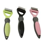Deshedding Pet Hair Remover Brush Stainless Steel Beauty Cleaning Tool Cats Dogs
