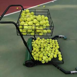 Quality Customized Color Tennis Ball Collector Mower OEM Cart Basket Wheels wholesale