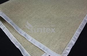Quality Excellent Tensile Strength Vermiculite Coated Fiberglass Fabric For Safety Clothing wholesale