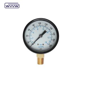 Quality Panel 100mm Kg/cm2 Flange Type Pressure Manometer wholesale