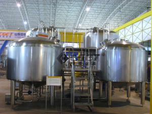 Quality 2000L Large Scale Beer Brewing Equipment In Hotel , Restaurant , Brewpub wholesale