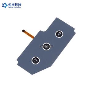 Quality On Off Keypad Electronic Membrane Switches Pantone Embossing Keys wholesale