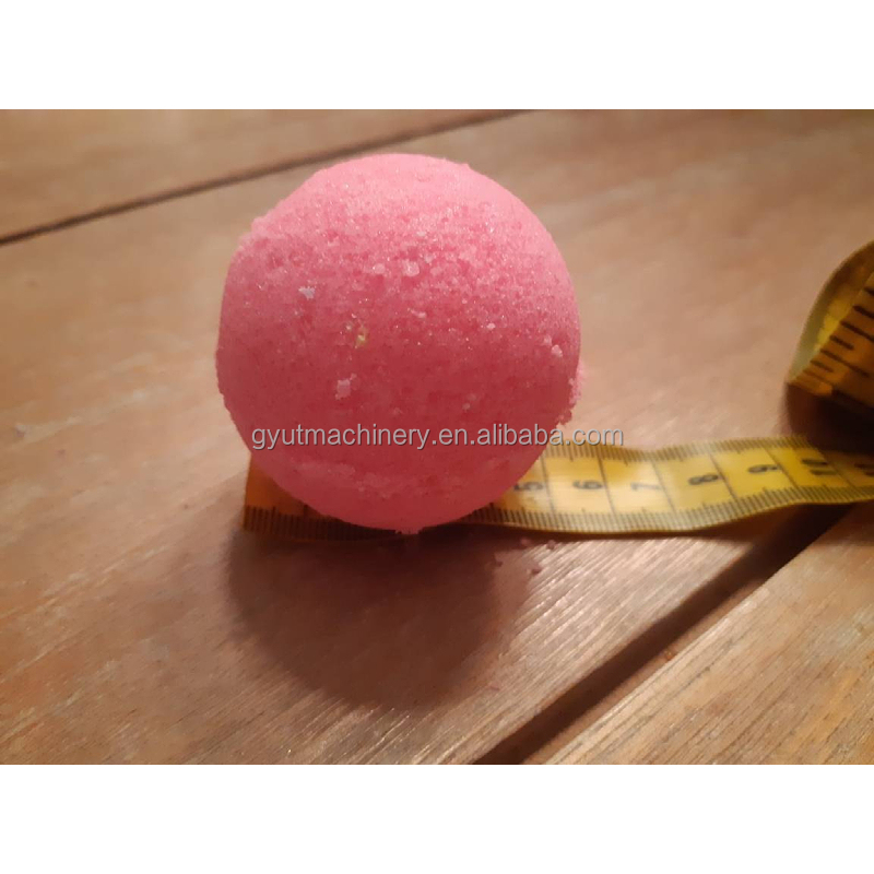 Small Orders Full Automatic Bath Ball Forming Machine for Making Square Round Bath Bomb