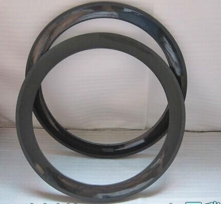 100% toray t700 full carbon Road bike rim60mm light weight tubular bike wheel