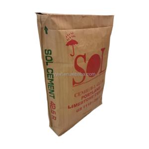 Quality 25Kg PP Valve Bags 100 Kg 50 25 Of Cement Polypropylene Sack wholesale