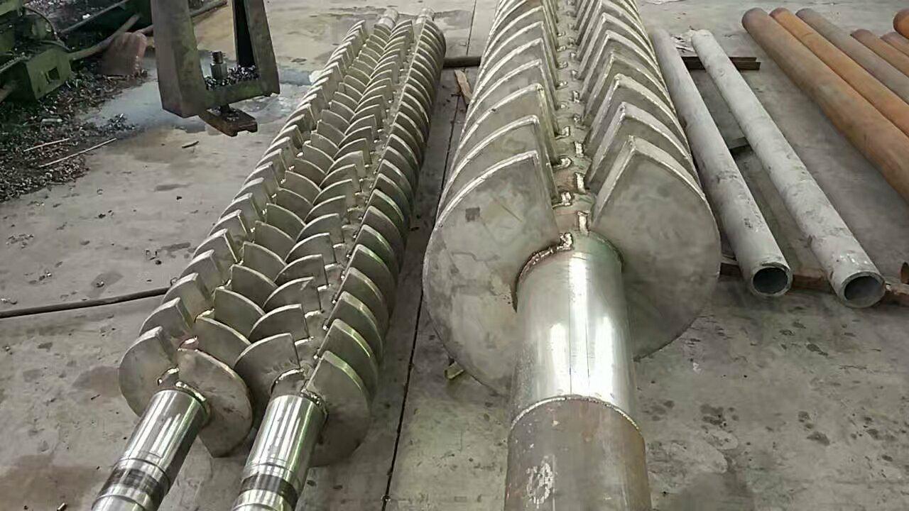 High Efficiency Hollow Paddle Dryer / Sludge Dryer Machine Siemens Motor
