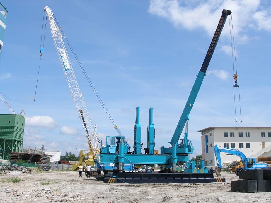 500T Piling Capacity Hydraulic Pile Foundation Equipment