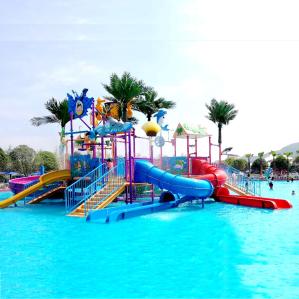Quality Fun Safe Outdoor Water Playground Thematic Design Eco Friendly wholesale