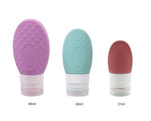 Quality Multipurpose 37ml 60ml 89ML Silicone Travel Bottle Set wholesale