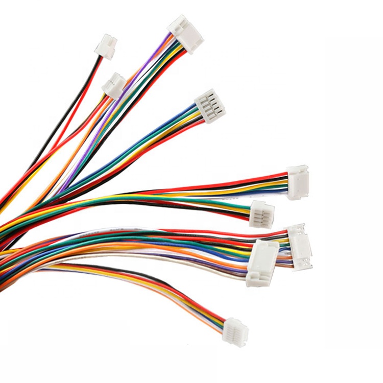 Custom Wire Harness Molex JST PH XH SH 2p 3p 4p 5p 6p 7p 8p 9p 10p Connector Assembly Cable