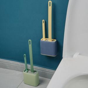 Quality Deep Cleaning Toilet Bowl Cleaning Brush Leakproof Holder Wall Mounted Holder wholesale