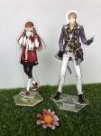 OEM ODM Anime Gift Set Acrylic Anime Stands With Carefully Crafted