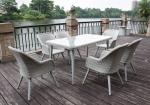 Hot Sales PE Rattan Aluminium chairs and table Hotel Outdoor Garden Patio chair
