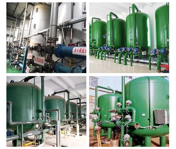 5m³/H Carbon Steel Manganese Sand Filter Underground Water Iron Manganese Removal