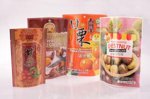 Quality Printing Standing Laminated Food Flexible Packaging Bag For Nuts wholesale