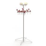 3 Layers Lollipop Metal Tree Display Rack With Foldabled Base