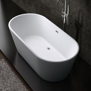 Quality Non Porous White Acrylic Freestanding Bathtub For Bathroom wholesale