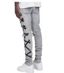 Cotton Plain Jeans Pant