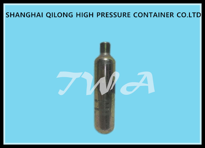 12g D18-12 Disposable Gas Bottles For Air Life Jackedts / Powder Fire