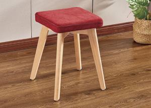 Quality Beech Leg Bedroom Dressing Chair Strong Structure No Smell wholesale